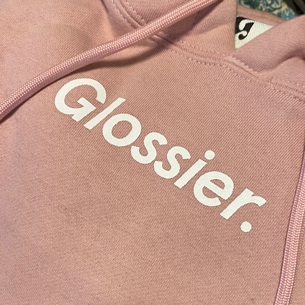 Glossier Pink Hoodie